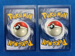 1999 Pokemon 1st Edition Fossil Slowpoke/Slowbro (2 Card Set) - Image 2