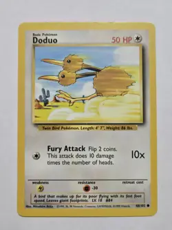 Dodrio 34/64 Jungle and Doduo 48/102 Base Set Pokemon Lot of 2 Cards - Image 5