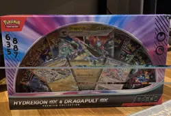 Pokemon TCG Hydreigon EX & Dragapult EX Premium Collection Box - Image 1