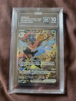Tag 10 Greninja EX Shrouded Fable Black Star Promo SVP 132 Pokemon TCG - Image 1