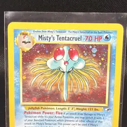 Pokemon TCG Misty's Tentacruel Gym Heroes 10/132 Holo Rare 70 HP Stage 1 - Image 5