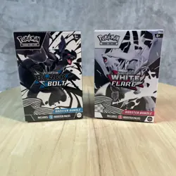 Pokemon TCG Black Bolt and White Flare Booster Bundles - Set of 2 - New Sealed - Image 1