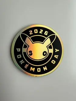 Pokemon Day 2026 Pikachu Coin 30th Anniversary - Image 1