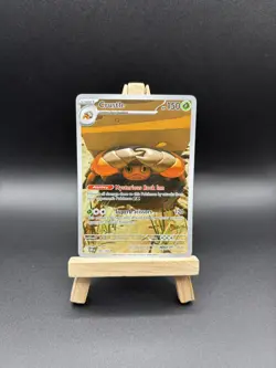 Pokemon TCG Destined Rivals Crustle Illustration Rare 186/182 - Image 1