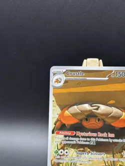 Pokemon TCG Destined Rivals Crustle Illustration Rare 186/182 - Image 5