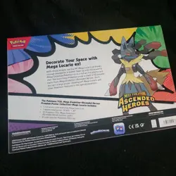 Pokemon Ascended Heroes Mega Lucario Premium Poster Collection - Image 2