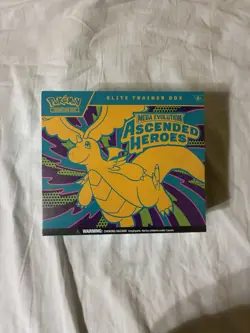 Pokemon TCG: Ascended Heroes Elite Trainer Box (ETB) New Factory Sealed - Image 1