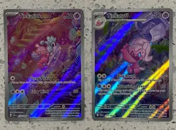 Tinkatuff 217/193 & Tinkatink 216/193 Pokemon Sv02: Paldea Evolved Holo - Image 1