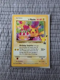 Pokemon: Celebrations 25th Anniversary - Birthday Pikachu - Image 1