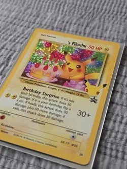 Pokemon: Celebrations 25th Anniversary - Birthday Pikachu - Image 2