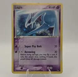 Pokemon Lugia 002/017 POP Series 5 Holo Rare 80HP Basic Promo 2007 EN - Image 1