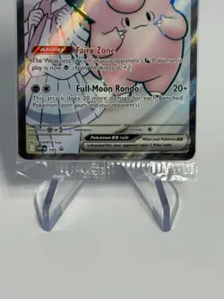 Pokemon Lillie’s Clefairy EX 195 Black Star Promo Card NM Sealed - Image 2