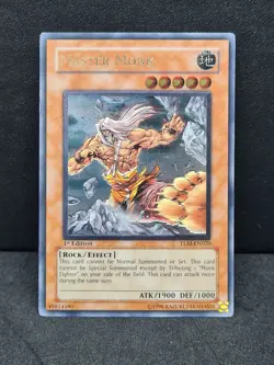 Yugioh Master Monk Ultimate Rare TLM-EN020 1st Edition NM - Image 1