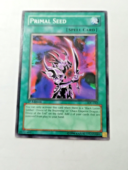 Yu-Gi-Oh! TCG Primal Seed Invasion of Chaos IOC-042 1st Ed. Com. - Uncirculated - Image 1