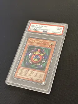 Yu-Gi-Oh! TCG 2003 Time Wizard Metal Raiders Europe PSA 9 Mint - Image 2