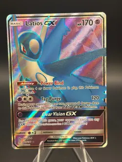 Pokemon Latios GX Full Art Ultra Rare TCG Card 223/236 Unified Minds - Image 1