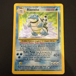 Blastoise Base Set 2 Holo Card 2 /130 Excellent Condition - Image 1