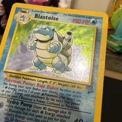 Blastoise Base Set 2 Holo Card 2 /130 Excellent Condition - Image 4