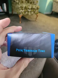 Magic The Gathering, Catd Game, Peer Through Time. 108 Cards Including One Big - Image 2