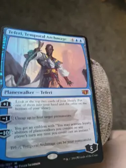 Magic The Gathering, Catd Game, Peer Through Time. 108 Cards Including One Big - Image 3