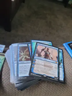 Magic The Gathering, Catd Game, Peer Through Time. 108 Cards Including One Big - Image 5
