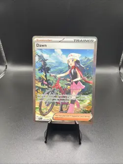 Pokemon Dawn 129/94 SIR 2025 TCG Phantasmal Flames English Card NM Pack Fresh A+ - Image 1