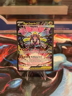 Pokemon Card - Mega Zygarde EX SIR 120/088 Full Art Holo - Perfect Order - Mint - Image 1