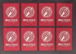 2022 One Piece Romance Dawn OP01-003 L Card Game Chinese Monkey D. Luffy Lot (8) - Image 2