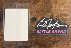 Bojax Battle Arena 140 Points Brawl 2026 P-24 NEW PSA Magazine Promo Card Sealed - Image 2
