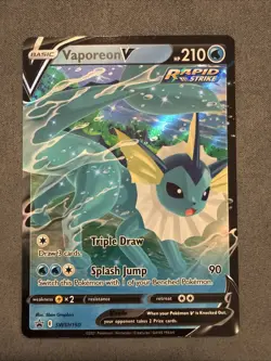 Vaporeon V SWSH150 SWSH: Sword & Shield Promo Cards Holo - Image 1