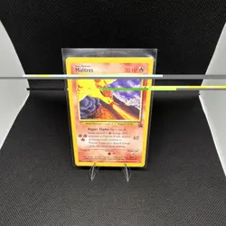 Pokemon TCG Moltres Black Star Promo 21 Wizards Regular 70 HP Basic 2000 Card - Image 1