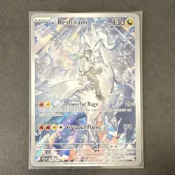 Pokemon TCG- N's Reshiram & N's Zekrom Full Art Holo 2 Cards - Image 2