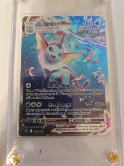 Vaporeon VMAX SWSH182 SWSH: Sword & Shield Promo Cards Holo - Image 2