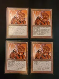 4x YOTIAN SOLDIER ANTIQUITIES NM MTG MAGIC THE GATHERING Playset X4 4 * - Image 1