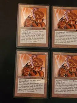 4x YOTIAN SOLDIER ANTIQUITIES NM MTG MAGIC THE GATHERING Playset X4 4 * - Image 2