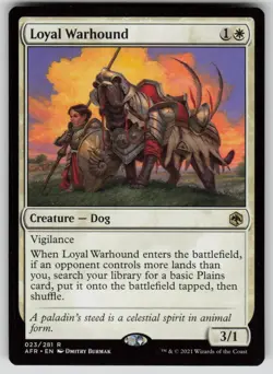Loyal Warhound Normal R Adventures in the Forgotten Realms 23 NM - Image 1