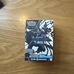 Pokemon Scarlet & Violet Black Bolt Booster Bundle 6 Packs New & Sealed - Image 1