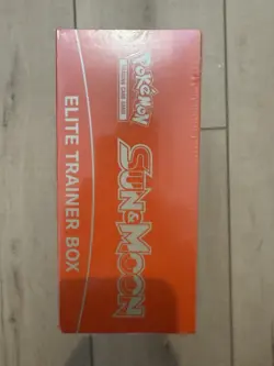 Pokemon TCG Sun and Moon Base Set ETB Elite Trainer Box New Sealed Solgaleo - Image 3