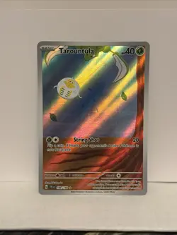Pokemon TCG Tarountula 199/198 SV01 Scarlet & Violet IR Full Art Holo EN - Image 1