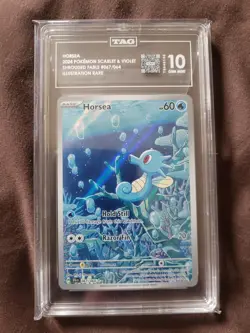 TAG 10 Horsea 067/064 Shrouded Fable Pokemon TCG - Image 1