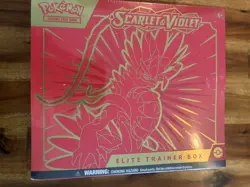 Pokemon Scarlet & Violet Elite Trainer Box Koraidon Nintendo TCG . New unopened 820650853418 - Image 1