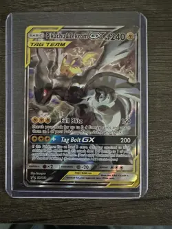Pokemon Pikachu & Zekrom GX SM168 Promo Card Near Mint NM Condition - Image 1