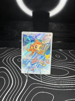 Chimchar 041 Holo Promo ME: Mega Evolution Promo Pokemon NM/M - Image 1