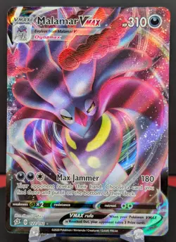 Pokemon Malamar VMAX #122/192 English Rebel Clash Ultra Rare - Image 1