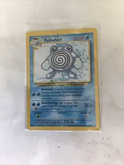 Pokemon TCG Poliwhirl Base Set 38/102 Regular - Image 1