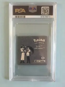 1999 Artbox Pokemon Sticker Series 1 PRIZM #PR06 Jesse & James PSA 8 - Image 5