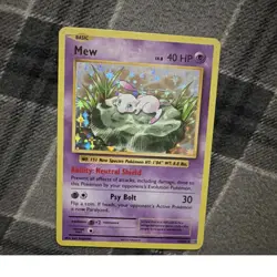 The Pokemon Company Mew 53/108 Evolutions English Holo Rare Basic 40 HP - Image 1