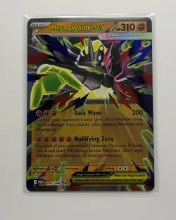 Pokemon TCG Mega Zygarde EX Promo Full Art Holo PR-XY 047/088 310 HP ENG - Image 1