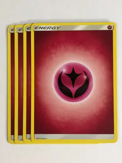 Pokemon Card 2017 4x Playset Fairy Energy - Image 1