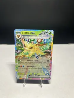 Pokemon Leafeon ex - 006/131 SV: Prismatic Evolutions Double Rare NM - Image 1